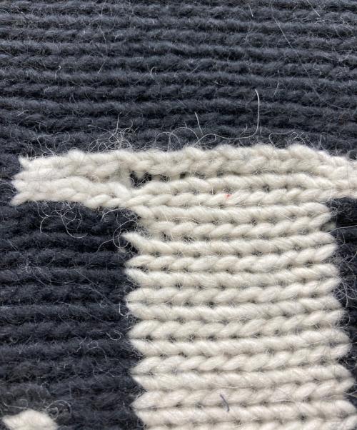 Calvin Klein Jeans（カルバンクラインジーンズ）Calvin Klein Jeans (カルバンクラインジーンズ) CKロゴニット ブラック サイズ:Mの古着・服飾アイテム