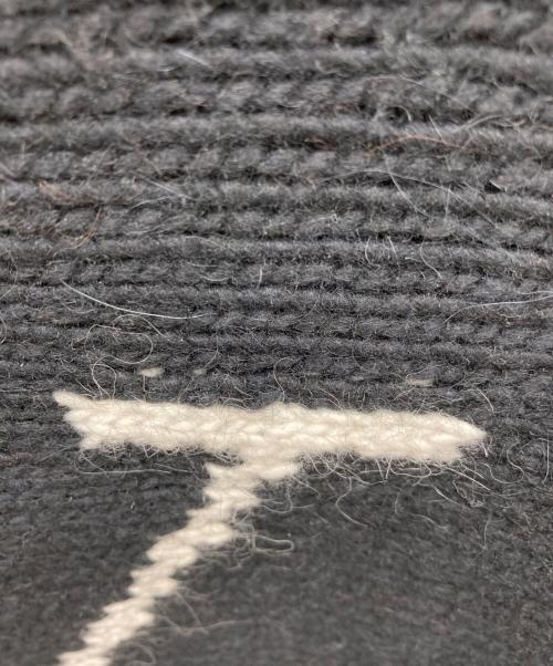 Calvin Klein Jeans（カルバンクラインジーンズ）Calvin Klein Jeans (カルバンクラインジーンズ) CKロゴニット ブラック サイズ:Mの古着・服飾アイテム