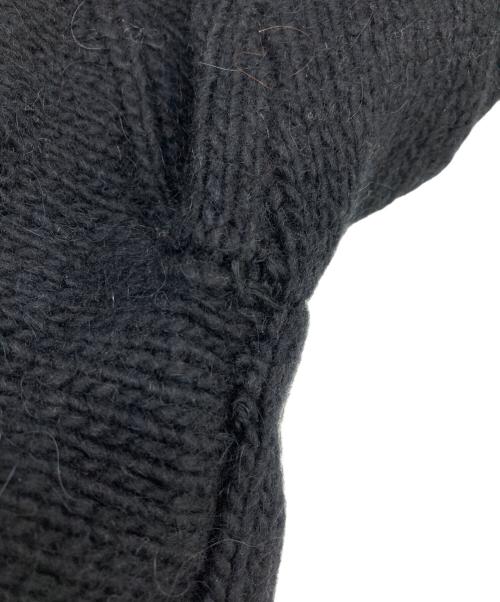 Calvin Klein Jeans（カルバンクラインジーンズ）Calvin Klein Jeans (カルバンクラインジーンズ) CKロゴニット ブラック サイズ:Mの古着・服飾アイテム