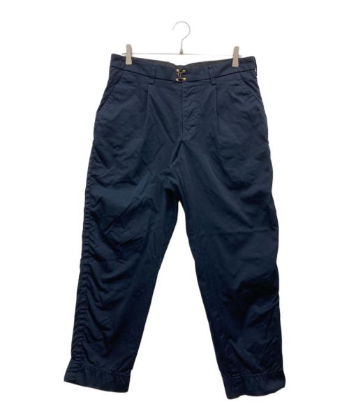 KOLOR（カラー）KOLOR (カラー) 1タックナイロンパンツ ネイビー サイズ:32の古着・服飾アイテム