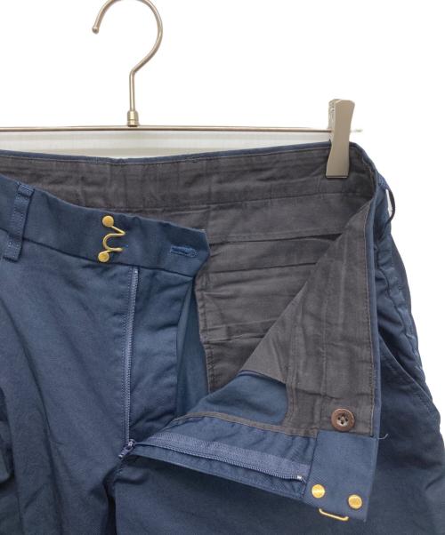 KOLOR（カラー）KOLOR (カラー) 1タックナイロンパンツ ネイビー サイズ:32の古着・服飾アイテム
