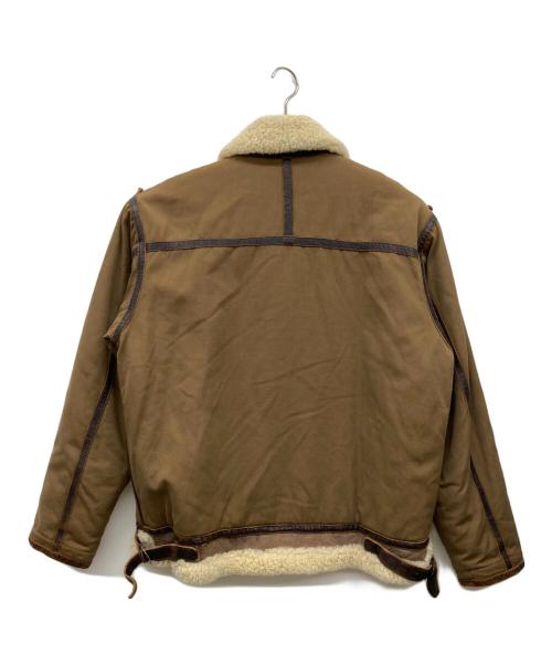 AVIREX（アヴィレックス）AVIREX (アヴィレックス) フライトジャケット ブラウン サイズ:Mの古着・服飾アイテム