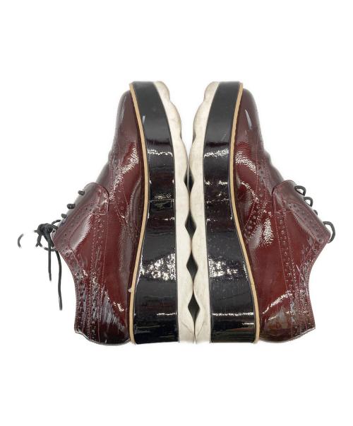 STACCATO（スタッカート）STACCATO (スタッカート) 厚底シューズ ブラウン サイズ:23.0の古着・服飾アイテム