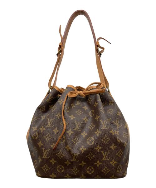 LOUIS VUITTON（ルイ ヴィトン）LOUIS VUITTON (ルイ ヴィトン) プチノエ ブラウンの古着・服飾アイテム