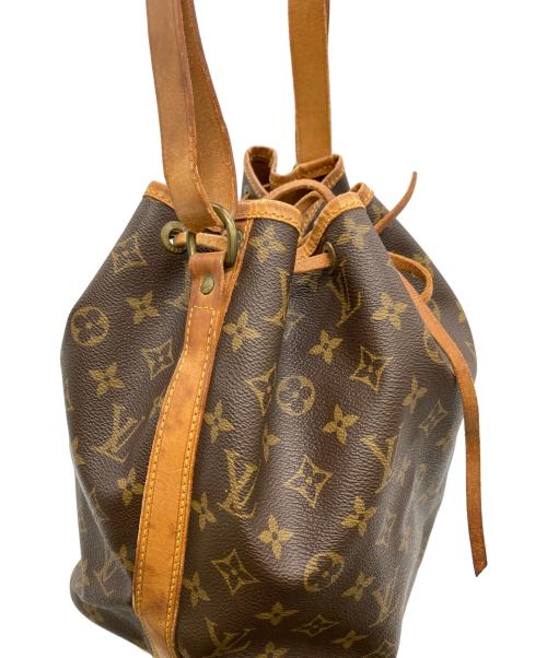 LOUIS VUITTON（ルイ ヴィトン）LOUIS VUITTON (ルイ ヴィトン) プチノエ ブラウンの古着・服飾アイテム