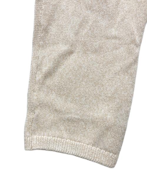 CLANE（クラネ）CLANE (クラネ) HALF SLEEVE KNIT TOPS ＆ PANTS SET ベージュの古着・服飾アイテム