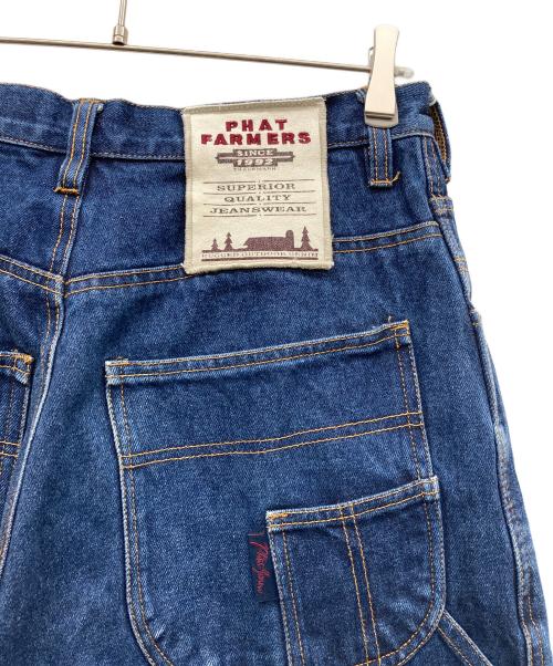 PHAT FARM（ファットファーム）PHAT FARM (ファットファーム) ペインターパンツ インディゴ サイズ:32の古着・服飾アイテム