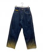 FUBUフブ）の古着「デニムパンツ」｜インディゴ