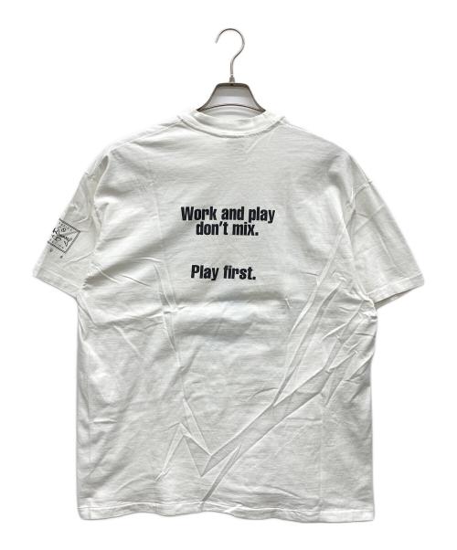 Hanes（ヘインズ）Hanes (ヘインズ) THREE LITTLE PIGS ホワイト サイズ:X LARGEの古着・服飾アイテム