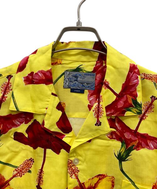 KENZO JEANS（ケンゾージーンズ）KENZO JEANS (ケンゾージーンズ) アロハシャツ イエロー サイズ:Fの古着・服飾アイテム