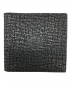 GIANNI VERSACEジャンニ・ヴェルサーチ）の古着「2つ折り財布」｜ブラック
