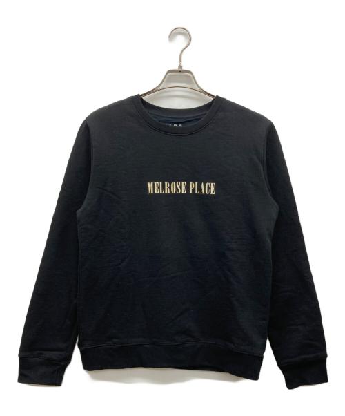 A.P.C.（アーペーセー）A.P.C. (アーペーセー) プリントスウェット ブラック サイズ:Sの古着・服飾アイテム