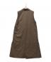 H BEAUTY&YOUTH (エイチ ビューティー&ユース) TWILL GILET ブラウン サイズ:SMALL：7000円