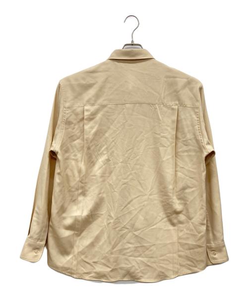 AURALEE（オーラリー）AURALEE (オーラリー) SUPER LIGHT WOOL SHIRTS ベージュ サイズ:3の古着・服飾アイテム