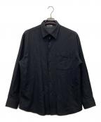 AURALEEオーラリー）の古着「SUPER LIGHT WOOL SHIRTS」｜ブラック