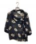 MaxMara（マックスマーラ）の古着「花柄シルクブラウス」｜ブラック