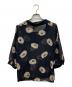 MaxMara (マックスマーラ) 花柄シルクブラウス ブラック サイズ:38：6000円