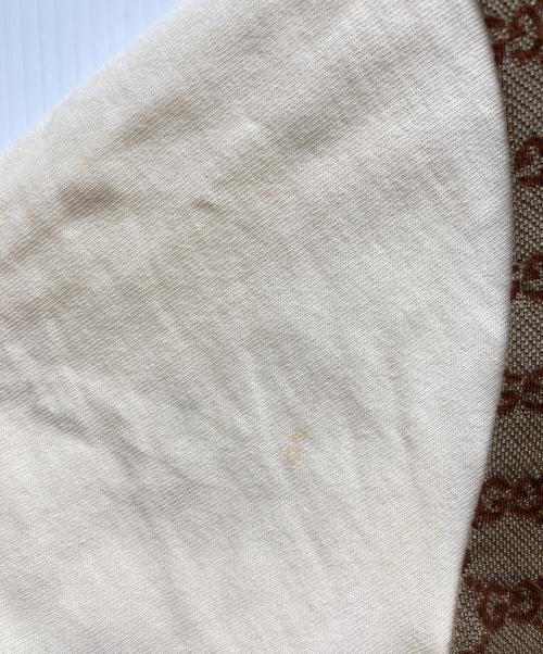 GUCCI（グッチ）GUCCI (グッチ) ポロシャツ ブラウン サイズ:M（175/96A）の古着・服飾アイテム