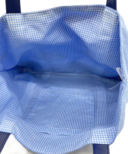 familiar（ファミリア）familiar (ファミリア) トートバッグ ブルーの古着・服飾アイテム