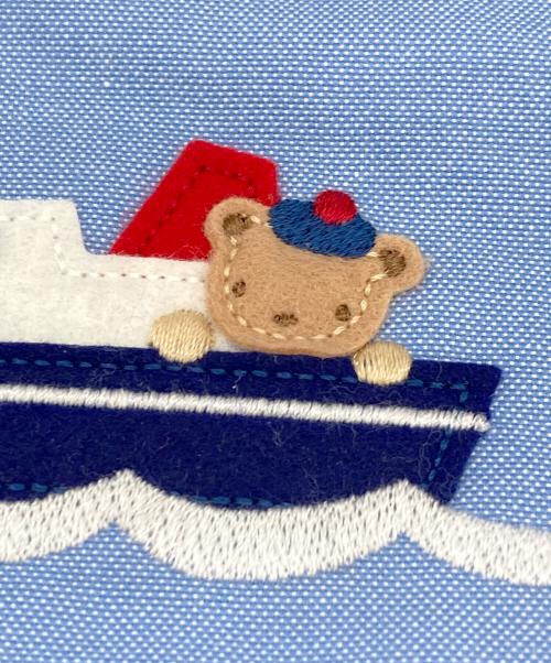 familiar（ファミリア）familiar (ファミリア) トートバッグ ブルーの古着・服飾アイテム