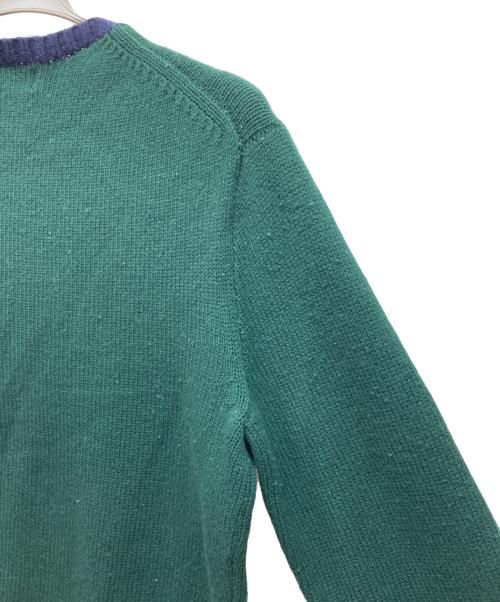 POLO RALPH LAUREN（ポロ・ラルフローレン）POLO RALPH LAUREN (ポロ・ラルフローレン) ポロベアニット グリーン サイズ:Mの古着・服飾アイテム