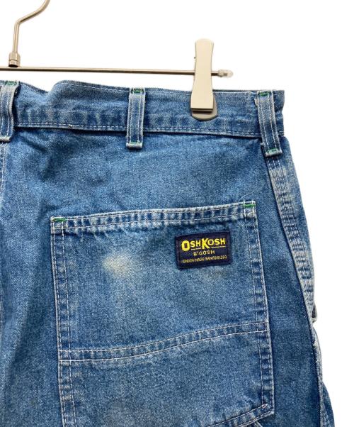 OSH KOSH（オシュコシュ）OSH KOSH (オシュコシュ) ペインターパンツ インディゴ サイズ:不明の古着・服飾アイテム