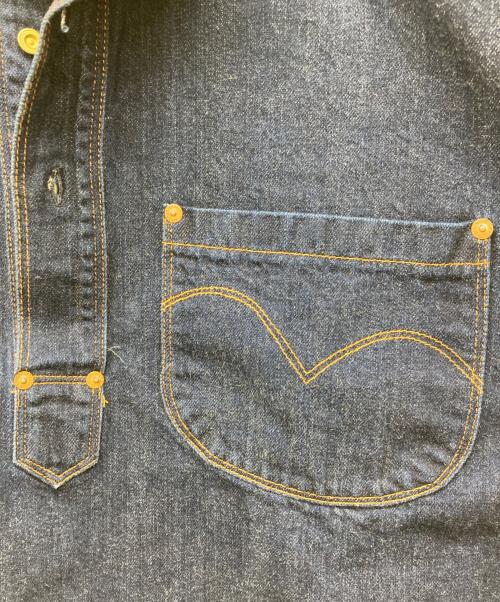 LEVI'S（リーバイス）LEVI'S (リーバイス) デニムプルオーバージャケット インディゴ サイズ:Lの古着・服飾アイテム