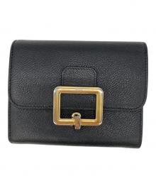 BALLY（バリー）の古着「2つ折り財布」｜ブラック