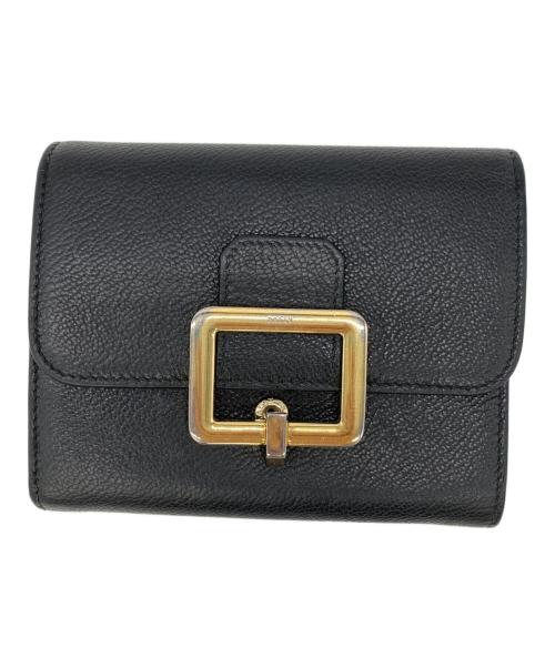 BALLY（バリー）BALLY (バリー) 2つ折り財布 ブラックの古着・服飾アイテム