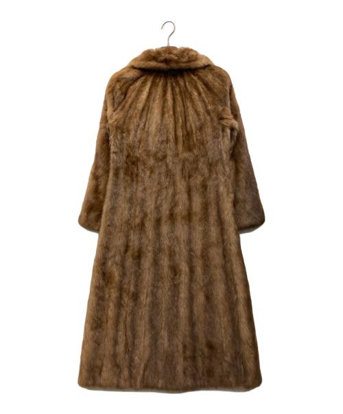 SAGA MINK（サガミンク）SAGA MINK (サガミンク) 毛皮コート ベージュ サイズ:9の古着・服飾アイテム