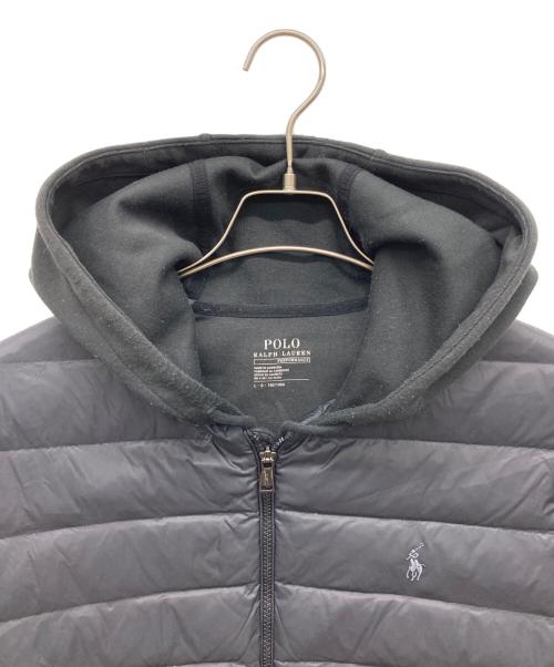 POLO RALPH LAUREN（ポロ・ラルフローレン）POLO RALPH LAUREN (ポロ・ラルフローレン) ダウンパーカー ブラック サイズ:Lの古着・服飾アイテム