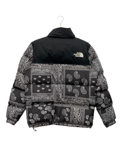 THE NORTH FACE（ザ ノース フェイス）THE NORTH FACE (ザ ノース フェイス) CASE STUDY (ケース スタディ) Nuptse Down Jacket ブラック×ブラウン サイズ:M / 95の古着・服飾アイテム