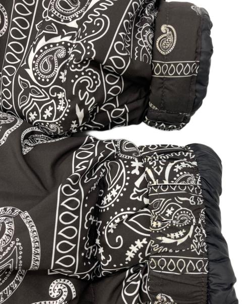 THE NORTH FACE（ザ ノース フェイス）THE NORTH FACE (ザ ノース フェイス) CASE STUDY (ケース スタディ) Nuptse Down Jacket ブラック×ブラウン サイズ:M / 95の古着・服飾アイテム