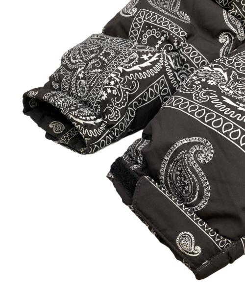 THE NORTH FACE（ザ ノース フェイス）THE NORTH FACE (ザ ノース フェイス) CASE STUDY (ケース スタディ) Nuptse Down Jacket ブラック×ブラウン サイズ:M / 95の古着・服飾アイテム