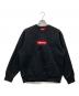 Supreme（シュプリーム）の古着「22AW box Logo Crewneck」｜ブラック