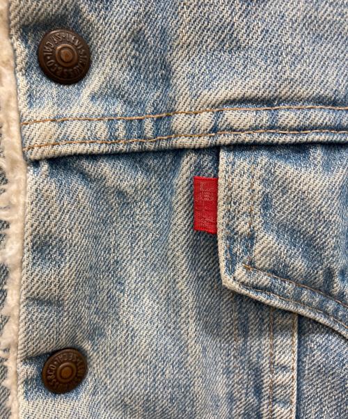 LEVI'S（リーバイス）LEVI'S (リーバイス) 裏ボアデニムジャケット スカイブルー サイズ:不明の古着・服飾アイテム