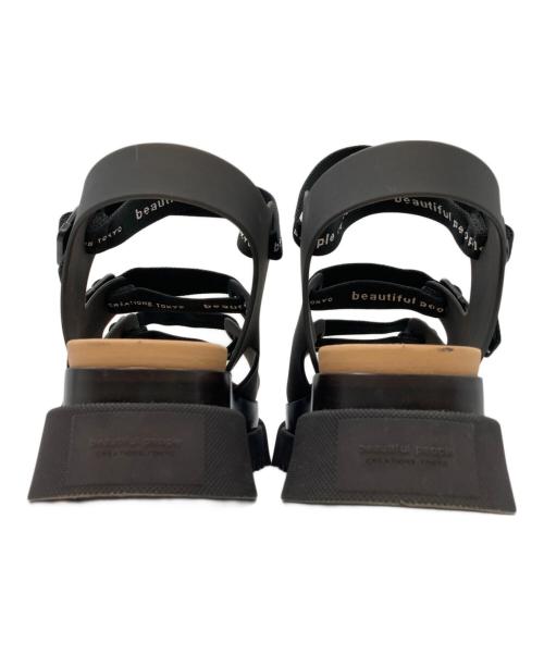 beautiful people（ビューティフルピープル）beautiful people (ビューティフルピープル) UNITED TOKYO (ユナイテッドトーキョー) サンダル ブラック サイズ:なしの古着・服飾アイテム