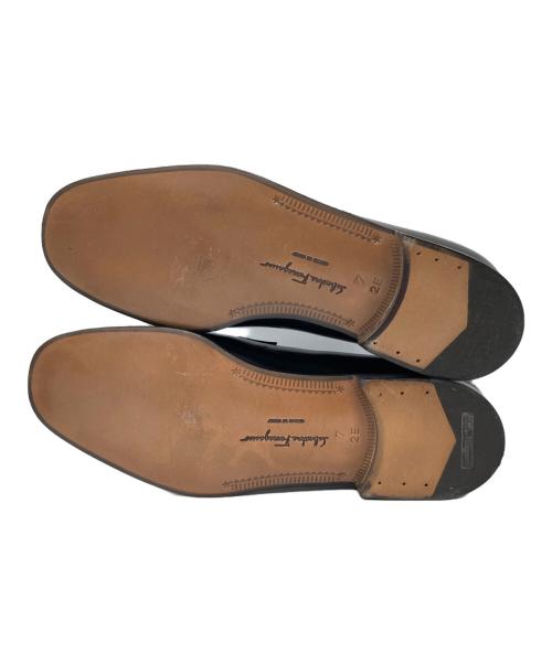 Salvatore Ferragamo（サルヴァトーレ フェラガモ）Salvatore Ferragamo (サルヴァトーレ フェラガモ) ローファー ブラック サイズ:7 2Eの古着・服飾アイテム