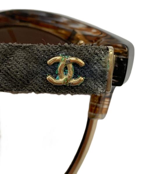 CHANEL（シャネル）CHANEL (シャネル) サングラス ブラウン サイズ:54□19の古着・服飾アイテム