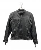 Rookieルーキー）の古着「ライダースジャケット」｜ブラック