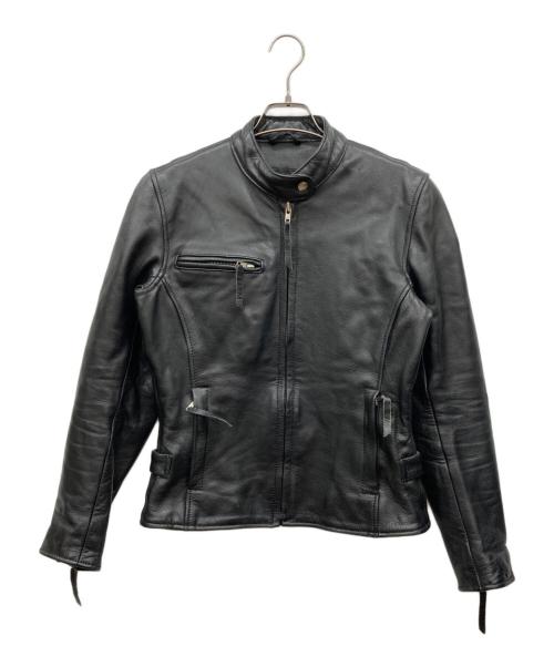 Rookie（ルーキー）Rookie (ルーキー) ライダースジャケット ブラック サイズ:Lの古着・服飾アイテム