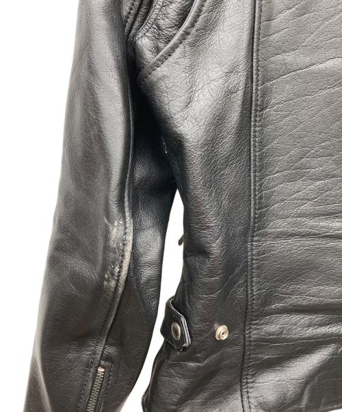 Rookie（ルーキー）Rookie (ルーキー) ライダースジャケット ブラック サイズ:Lの古着・服飾アイテム