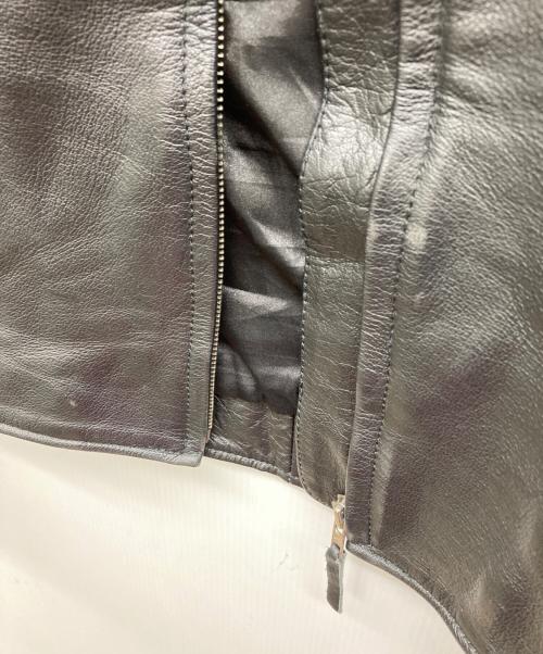 Rookie（ルーキー）Rookie (ルーキー) ライダースジャケット ブラック サイズ:Lの古着・服飾アイテム