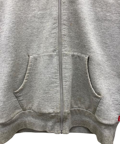 SUPREME（シュプリーム）Supreme (シュプリーム) Arc Logo Thermal Zip Sweatshirt グレー サイズ:Largeの古着・服飾アイテム