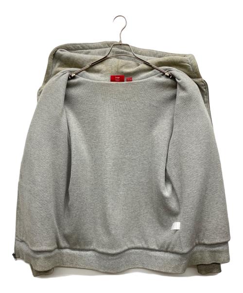 SUPREME（シュプリーム）Supreme (シュプリーム) Arc Logo Thermal Zip Sweatshirt グレー サイズ:Largeの古着・服飾アイテム