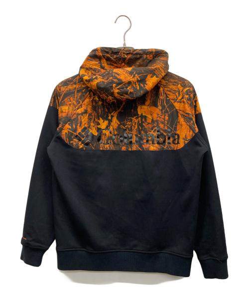 Columbia（コロンビア）Columbia (コロンビア) Red Table Pines XL Hoodie ブラック×オレンジ サイズ:Mの古着・服飾アイテム