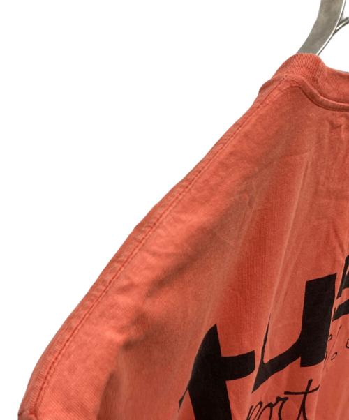 stussy（ステューシー）stussy (ステューシー) Tシャツ オレンジ サイズ:XLの古着・服飾アイテム