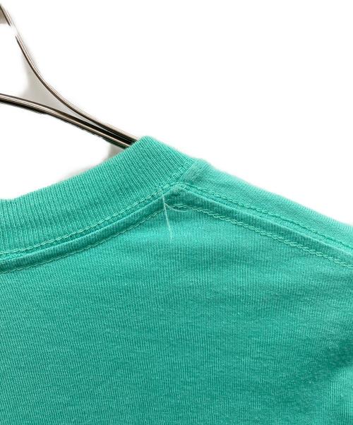 stussy（ステューシー）stussy (ステューシー) ロングスリーブカットソー ミントグリーン サイズ:Lの古着・服飾アイテム