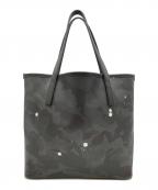 Gentile Banditジャンティバンティ）の古着「ブラックカモトートバッグ」｜ブラック