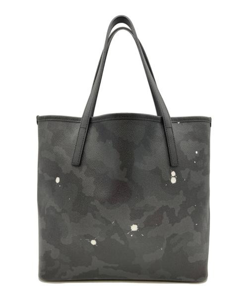 Gentile Bandit（ジャンティバンティ）GENTILE BANDIT (ジャンティバンティ) ブラックカモトートバッグ ブラックの古着・服飾アイテム